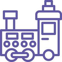 Train Toy Vector Icon Design