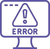 Error Vector Icon Design