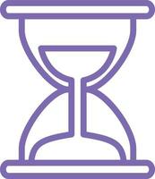 diseño de icono de vector de reloj de arena