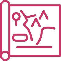 Map Vector Icon Design
