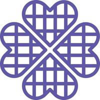 Waffle Vector Icon Design