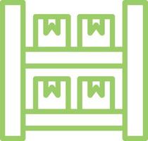 Package Shelves Vector Icon Design