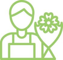 Florist Vector Icon Design