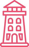 Lighthouse Vector Icon Design
