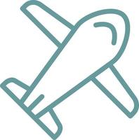 Plane Vector Icon Design