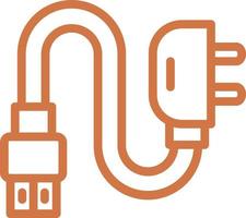 Adapter Vector Icon Design