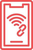 Mobile Hotspot Vector Icon Design