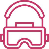 Headset Vector Icon Design