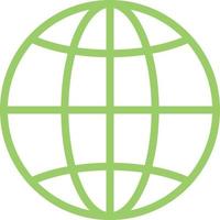 Globe Vector Icon Design