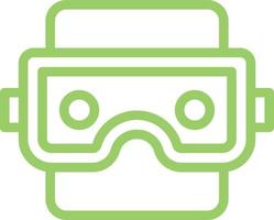 Stereoscopic Vector Icon Design