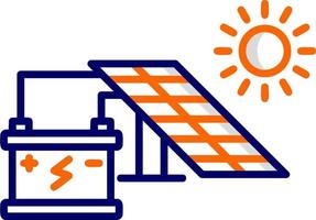 Solar Energy Vector Icon