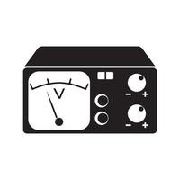 Computer power supply icon,logo illustration design template vector