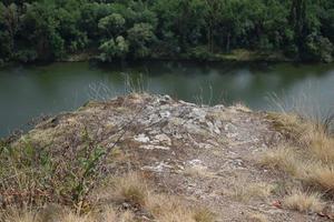 Cliff in Mosel Valley photo