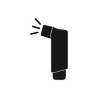 Inhaler Icon. Editable Vector EPS Symbol Illustration.