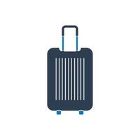 Travel Bag Icon. Editable Vector EPS Symbol Illustration.