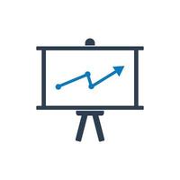 Presentation Icon. Editable Vector EPS Symbol Illustration.