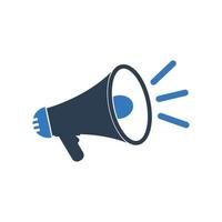 Megaphone Icon. Editable Vector EPS Symbol Illustration.