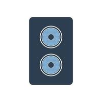 Speaker, Sound box Icon. Editable Vector EPS Symbol Illustration.