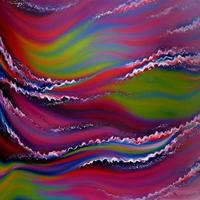 Abstract texture background, Abstract liquid background, Digital painted background photo