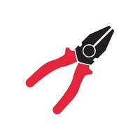 Pliers symbol icon vector