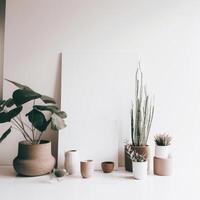 Minimalist background for post in social network. Illustration photo