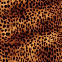 realista sin costura leopardo piel patrón, animal piel textura, Perfecto para tela y decoración foto