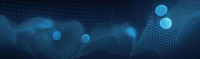 alto tecnología futurista computadora gráficos fondo, ilustración ai generativo foto