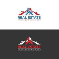 real estate logo design, Real Estate, Building, and Construction Logo Vector Design.