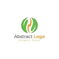 Abstract logo for business company corporate vector image