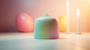 Birthday Background with cake. Illustration photo
