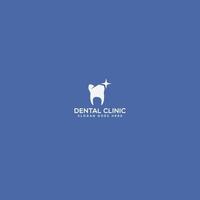 logotipo de la clínica dental vector