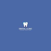 logotipo de la clínica dental vector