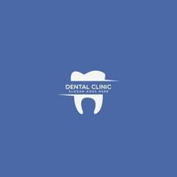 logotipo de la clínica dental vector