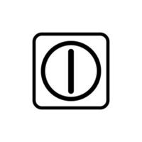 turn off icon design vector