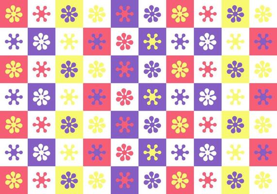 set of colorful free form object and symbol seamless pattern background