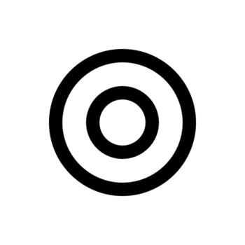 icono de vector de destino