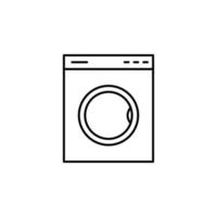 washing machine vector icon