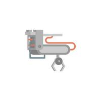 colored loader production vector icon