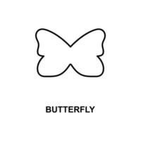 butterfly vector icon