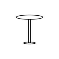 table vector icon