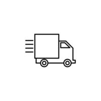 fast delivery vector icon