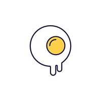 omelette vector icon