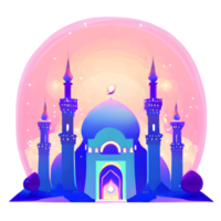 mosquée islamique illustration png