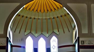 genial puntos de vista mezquita islámico generado ai foto