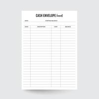 Cash Envelope Tracker,Cash envelope Planner,Cash Envelope Insert,Money Tracker,Envelope Tracker, Envelope Inserts,Budget Envelopes,Expense Tracker,Budget Insert,Cash Tracker vector