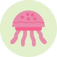 Jellyfish Vector Icon