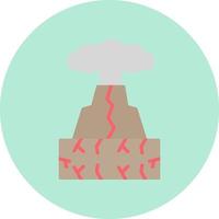 Volcano Vector Icon