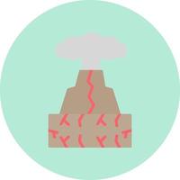 Volcano Vector Icon