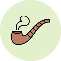 Smoking Pipe Vector Icon