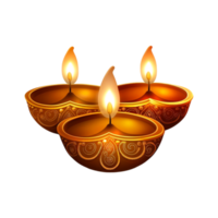 Diwali Diya mit transparent Hintergrund png